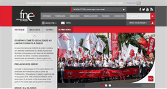 Desktop Screenshot of fne.pt